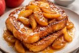 Receta de pan francés con manzana caramelizada