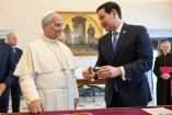 Marco Rubio se reunió con el papa León XIV en el Vaticano, buscando recomponer la relación tras las críticas de Trump y reforzar la cooperación diplomática.