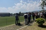 Prensa surcoreana estuvo atenta al entrenamiento de la Selección Mexicana y de las instalaciones del CAR.