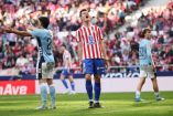 El Atlético de Madrid cayó ante el Celta de Vigo