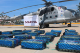 La Marina aseguró una lancha con 26 bultos de cocaína en Guerrero y detuvo a dos extranjeros, en el cuarto operativo exitoso en una semana.