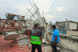 El incidente fue reportado cerca de las 16:00 horas en un predio ubicado en la colonia Guadalupe Tepeyac