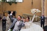 La cantante se casó por la iglesia este fin de semana