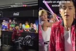 V sorprendió de nuevo con su gesto en pleno concierto
