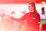 Marie-Louise Eta logró su primera victoria como entrenadora en la Bundesliga.