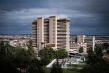 Hospital Central de la Defensa Gómez Ulla en Madrid donde son trasladados 14 españoles del MV Hondius por brote de hantavirus en 10 mayo 2026