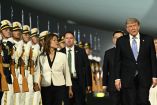 Trump llega a Pekín para reunirse con el presidente Xi Jinping