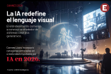 Escenario creativo inmersivo donde la inteligencia artificial redefine la narrativa visual contemporánea.