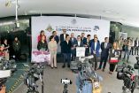 Senadores del PAN, en conferencia de prensa.