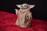 Grogu attends the world premiere of "Star Wars: The Mandalorian and Grogu" at the TCL Chinese Theatre in Los Angeles on May 14, 2026. (Photo by Chris DELMAS / AFP)