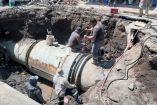 Una vez que se encuentre en completa operación, aumentará gradualmente la presión en el suministro de agua para la zona