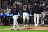 Clay Holmes sufrió un pelotazo que le partió el peroné