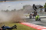 El accidente de Alex Márquez en el GP de Barcelona de MotoGP 2026
