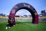 El Estadio Ciudad de los Deportes luce un arco conmemorativo previo al arranque de la Final de vuelta entre América Femenil y Rayadas del Clausura 2026.