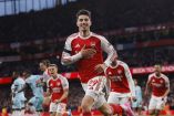 Kai Havertz se elevó en el área y conectó de cabeza el córner servido por Bukayo Saka para marcar el gol que acerca al Arsenal a su primera Premier League desde 2004.