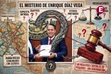 Ilustración conceptual sobre el misterio de la presunta entrega de Enrique Díaz Vega, exfuncionario de Rubén Rocha, sin registros oficiales en prisiones de Estados Unidos.