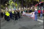 Cerrado por transportistas el cruce de Paseo de la Reforma y Eje 2 Norte