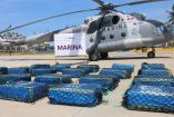Las acciones fueron desplegadas en mar y tierra contra grupos delictivos dedicados a la elaboración de drogas sintéticas.