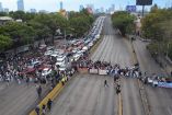 También los estudiantes denunciaron represión en las manifestaciones y confrontaron a personas ajenas al instituto