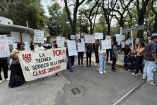 Los alumnos se plantaron desde el jueves.