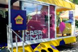 Una casa móvil retrata algunos síntomas de la esclerosis múltiple