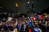 Miles de aficionados llegaron a la zona de Reforma para celebrar la décima corona.