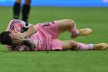 Lionel Messi abandonó el partido y se dirigió directo a los vestidores.