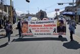 Los familiares acusaron a las instituciones encargadas de impartir justicia los dejaron solos.