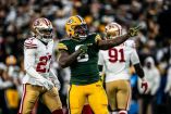 Josh Jacobs, corredor de los Green Bay Packers, fue arrestado esta tarde