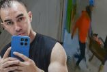 Imágenes de una cámara de seguridad revelan cómo tres personas trasladaron la maleta con el cuerpo de Kevin Santiago en el sur de Bogotá.
