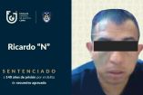 Por este secuestro, Ricardo "N" fue detenido el 19 de octubre de 2022 por agentes de la Policía de Investigación en el Reclusorio Preventivo Varonil Norte
