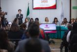 La alcaldesa de Tláhuac, Berenice Hernández Calderón