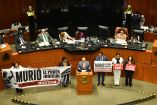 Pleno del Senado sesionando de madrugada durante la aprobación de la reforma electoral 2028.