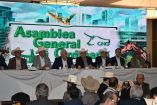 Imagen de la mesa de presidium en la XC Asamblea General Ordinaria de la CNOG en Ciudad de México.