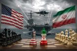 Ilustración sobre la guerra de Estados Unidos contra Irán.