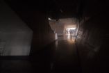 Una revisión en el sistema eléctrico de la Línea 7 del Metro dejó la estación Tacubaya a oscuras.