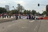 Los comerciantes iniciaron el bloqueo a las 8 de la mañana