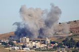Destrucción en Líbano tras un ataque con misiles por parte de Israel.