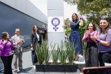 Ciudad de Mexico.04 junio 2026.KIA Campus CDMX.La alcaldesa Alessandra Rojo de la Vega llevo a cabo la instalacion del Punto Violeta numero 500. La acompanaron, Sehyun Park, CX, OW & DD Executive Advisor KIA Mexico, y Berenice Trevino, Sales Admin Senior Manager KIA Mexico.Foto: Eduardo Jimenez Fernandez / @LaloJimenezF22