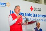 Presidente Nacional de Cruz Roja Mexicana, Eduardo Agüero Le Duc.
