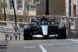 Mercedes ofreció signos de mejora en este entrenamiento