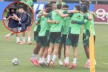 Periodistas de Corea del Sur aprovechan su escala en CDMX para visitar el campamente de la Selección Mexicana a pocos días del inicio de la Copa del Mundo.