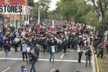 CNTE marcha sobre Tlalpan