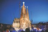 La basílica de La Sagrada Familia, de Antoni Gaudí, inició su construcción en 1882.