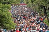 Marcha de la CNTE en la CDMX.