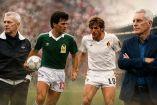 Javier Aguirre y Hugo Broos compartieron cancha en el México vs Bélgica de 1986. Este jueves volverán a encontrarse en el Estadio Ciudad de México, ahora como entrenadores de México y Sudáfrica.