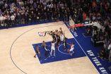 OG Anunoby, en la jugada que coronó una noche épica en el Garden.