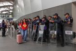 AICM restringe acceso ante posible manifestación de la CNTE