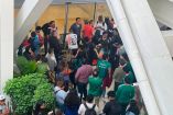 CNTE bloqueó este jueves los accesos al Aeropuerto Internacional Ángel Albino Corzo, en Chiapas