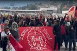 El sentido hacia Viaducto Tlalpan se mantuvo cerrado debido a que el camión que la policía utilizó para bloquear el paso de los manifestantes se quedó sin batería.
